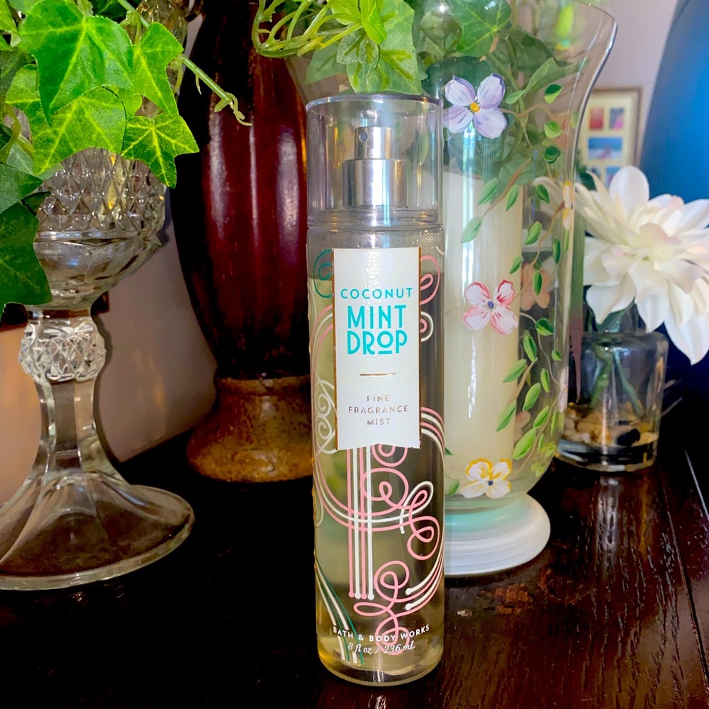 coconut mint drop body mist